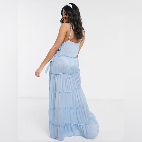 ASOS DESIGN Light Blue Garment Size 4 - Picture 2 of 6